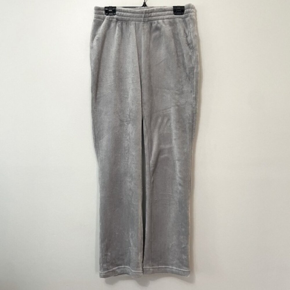 Guillaume Grey Fuzzy Lounge Pants Size Medium bin 3L